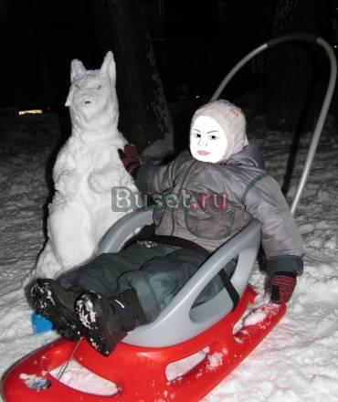 Cанки детские пластиковые KHW Snow Baby Dream Москва