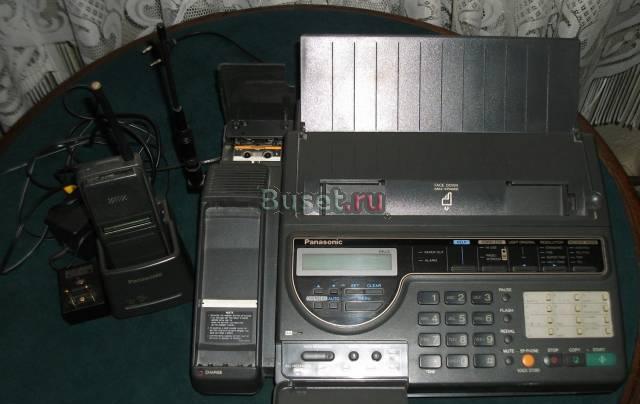 Радиотелефон факс Panasonic KX-F390 Москва