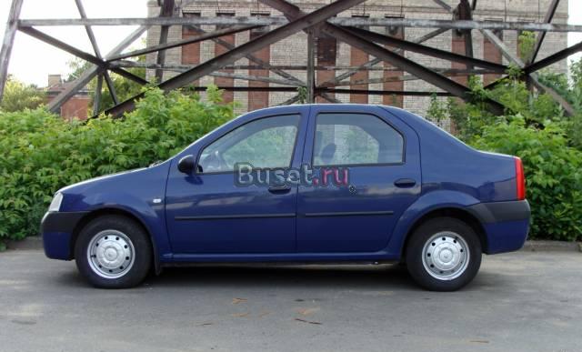 Renault Logan, 2006 1.4л, синий металлик Санкт-Петербург