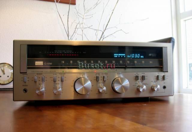 Sansui G5700. Огромный ресивер из 80-х Япония Москва
