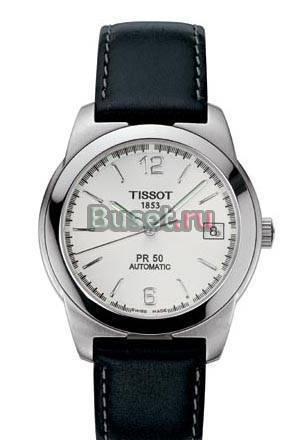 Мужские механические часы Tissot PR50 Санкт-Петербург