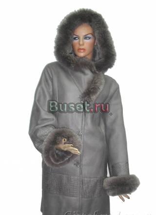 Новая женская кожаная дубленка (Турция) Москва