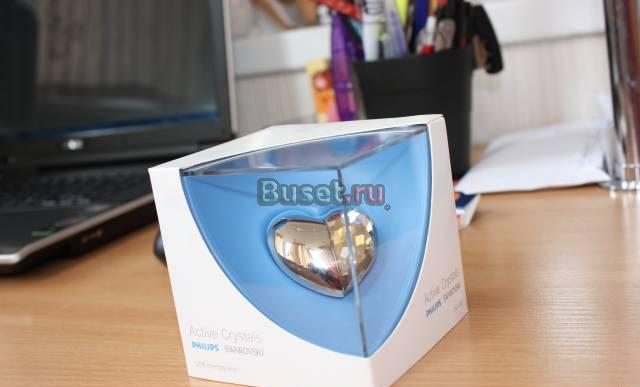 Флешка Swarovski heart ware Philips (новая) Москва