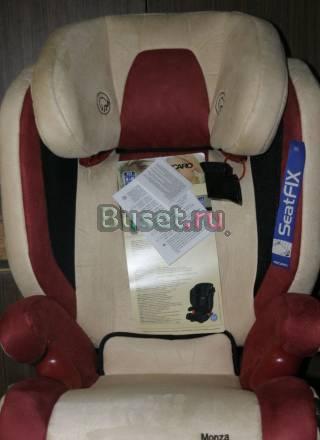 Новое Recaro Monza Seatfix 15-36 Ruby/Cream Москва