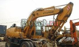 Корейский колесный экскаватор Hyundai Robex 1300W Владивосток
