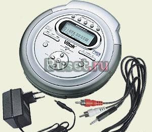 Портативный CD/MP3-плеер c радио VT-3774 Москва