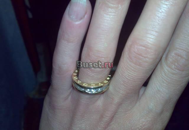 Кольцо bvlgari Москва