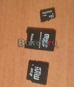 Флешки  mini sd  micro sd Москва