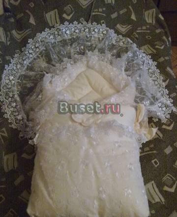 Конверт для выписки Зима Москва