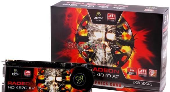 Видеокарта XFX Radeon HD 4870 X2 Москва