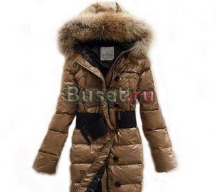 Длинный пуховик Moncler Москва