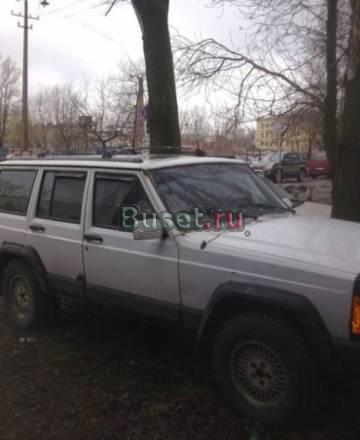 Jeep Cherokee, 1991 г, белый, 4 л, бензин Санкт-Петербург