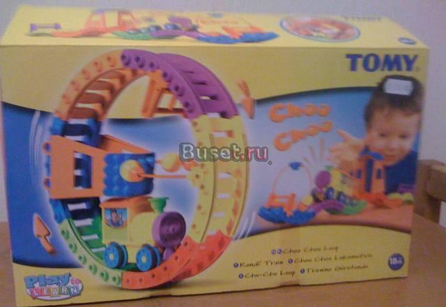 Веселый паровозик tomy c 18 мес в упаковке Москва