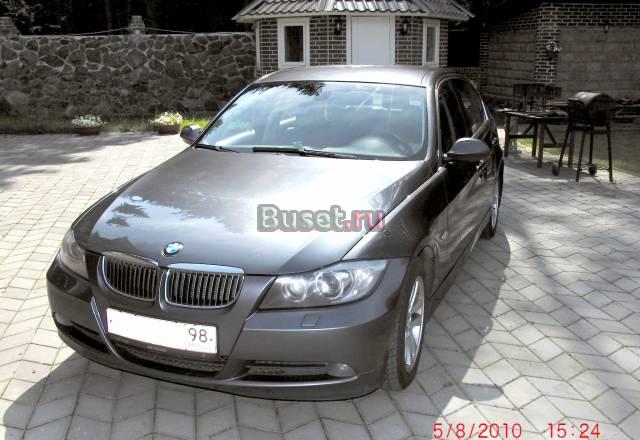 Аренда автомобиля BMW 325i (2008г) с водителем Санкт-Петербург