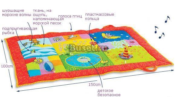 Развивающий  коврик Санкт-Петербург