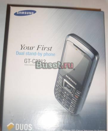 Телефон на две сим-карты Samsung GT-C3212 Москва