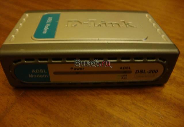 Adsl Modem D-Link DSL-200 Санкт-Петербург