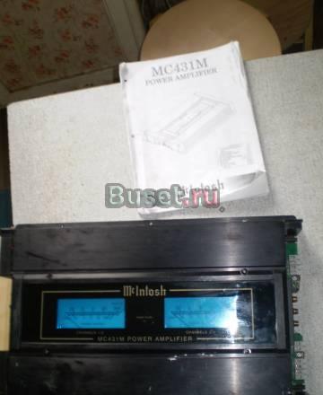 Усилитель McIntosh MC431M автомобильный Санкт-Петербург