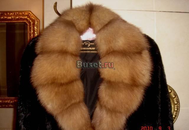 Новая норковая шуда автоледи с соболем 68 cm Москва