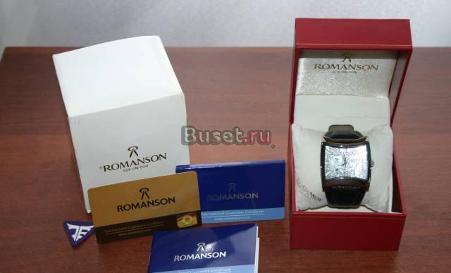 Настоящие часы Romanson со всеми документами Санкт-Петербург