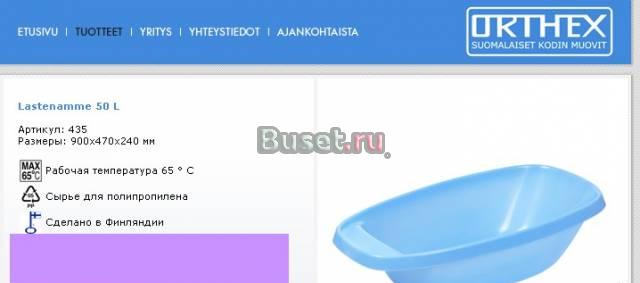 Ванночка со сливом финская orthex на подставке Санкт-Петербург