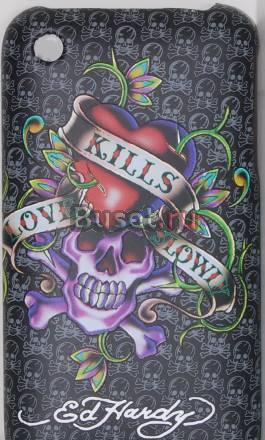 Накладки на панель Ed Hardy для Iphone 3g/3gs Москва