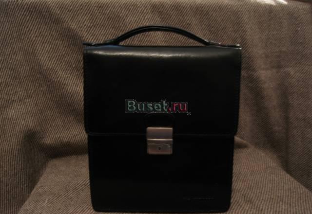 Сумка мужская новая натуральная кожа 23x19x8,5 за Москва