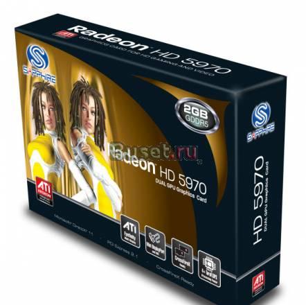 Sapphire ATI radeon HD 5970 OC Ver. (RTL) Москва