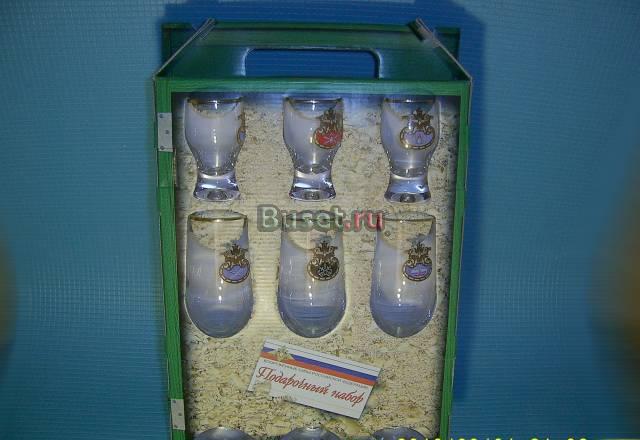 Фужеры и рюмки - Подарочный набор "Военинформ" Москва