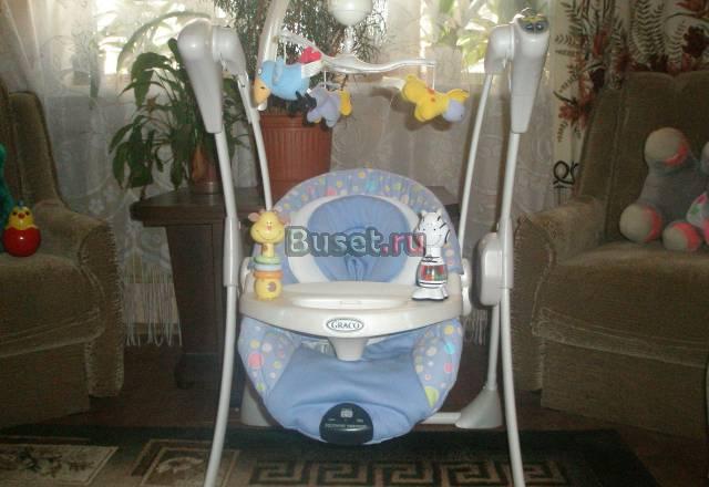 Электронные-музыкальные качели graco Санкт-Петербург