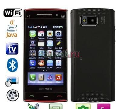 Nokia x6 (копия)wi-fi tv 2 sim Санкт-Петербург