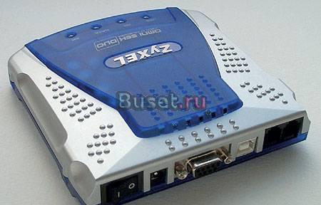 Модем ZyXEL omni 56K DUO Санкт-Петербург
