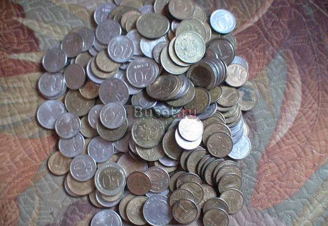 Продам монеты с 92-93года 230шт Москва