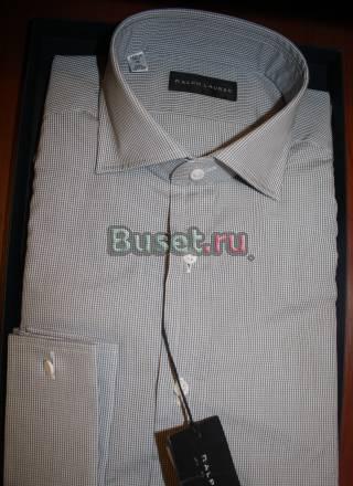 Рубашка мужская Ralph Lauren под запонки, размер39 Москва