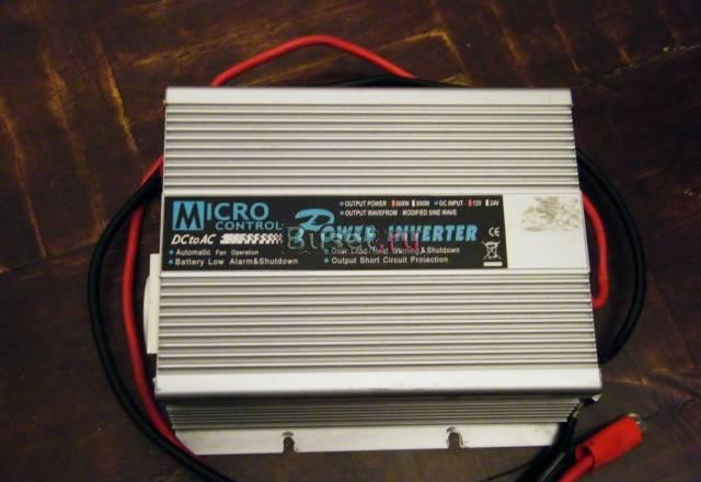 Инвертер 12-220в micro control power inverter 600w Москва