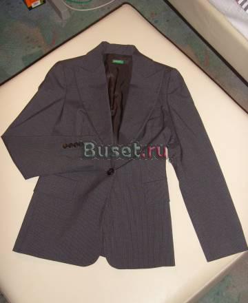 Классический брючный костюм, Италия, Benetton Москва