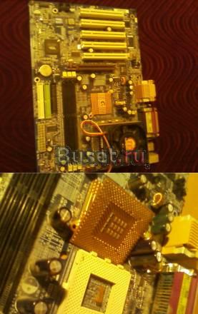 Нерабочая материнская плата GigaByte GA 7vtxe Санкт-Петербург