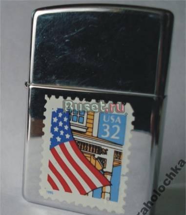Зажигалка zippo + чехол Москва