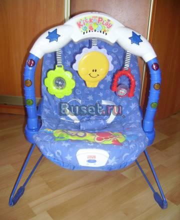 Шезлонг "Ударяй и играй" fisher-price (США) Москва