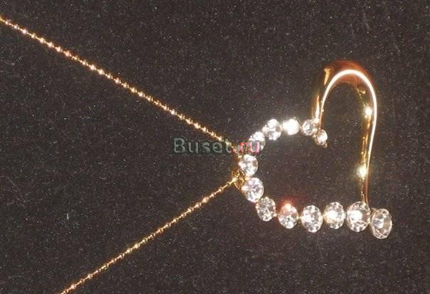 Новая подвечка на цепочке с кристаллами Swarovski Санкт-Петербург