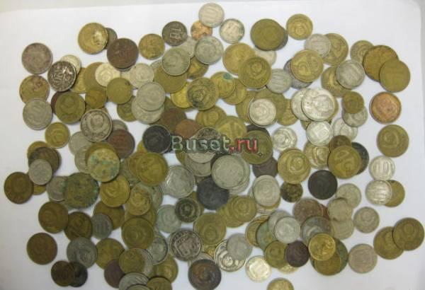 Монеты СССР с 1924 по 1957г. 350шт. 1к,2к,3к,10к,15к,20к. Санкт-Петербург