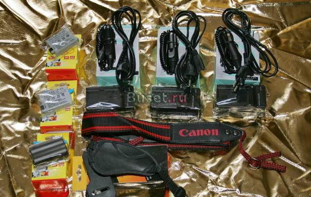 Аккумуляторы и зараядные устройства для Canon Санкт-Петербург
