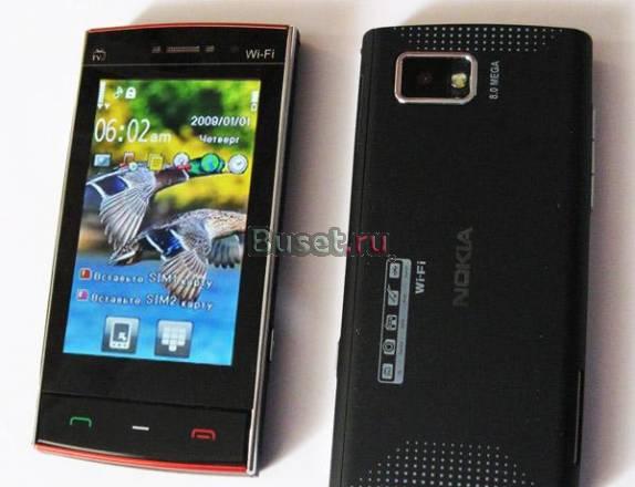 Nokia x6 (Bluetooth,tv,wi-fi, 2sim,java,fm) Москва
