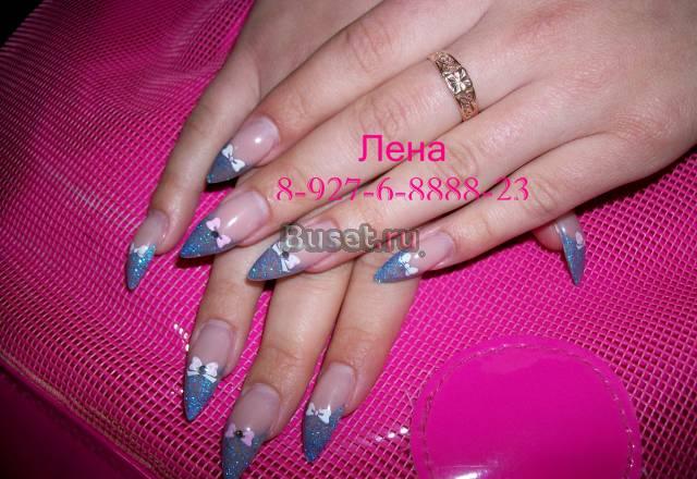 Наращивание и укрепление ногтей в самаре. дизайн Самара
