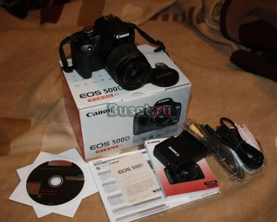 Canon 500D EFS 18-55 Санкт-Петербург