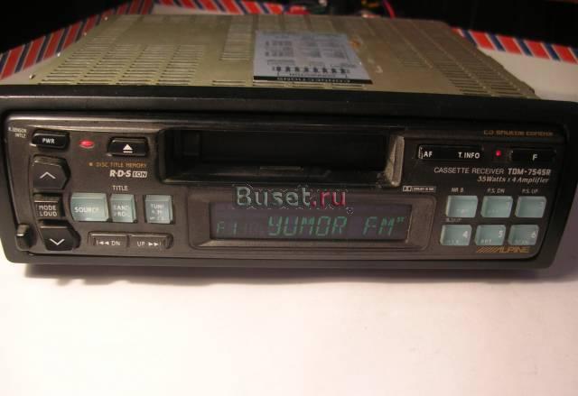 Автомагнитола alpine TDM 7545R отл. рабочая Москва