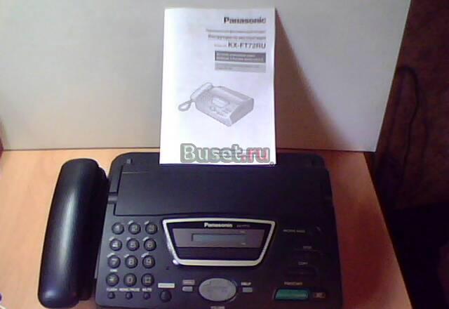 Факс  Panasonic KX-FT72RU Люберцы