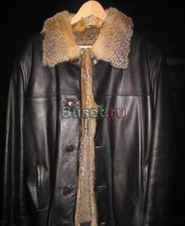 Черная кожаная куртка Москва