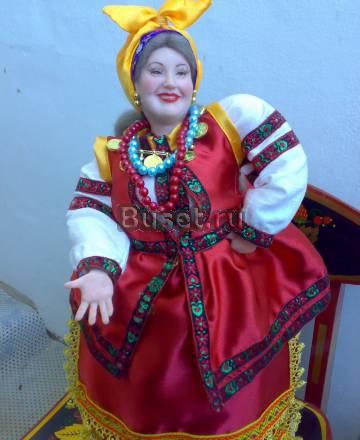 Авторская кукла на чайник "Солоха" Тюмень