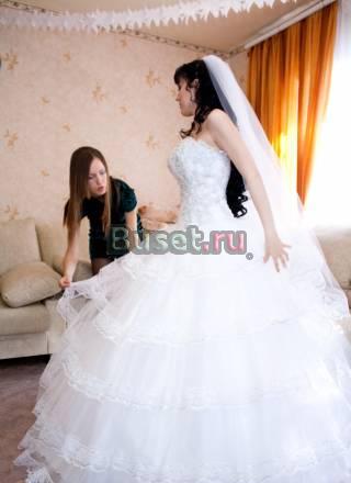 Белоснежное свадебное платье Краснодар